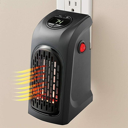 Portable Mini Electric Warm Air Blower Fan In Wall Outlet Room Heater Air Blower 