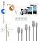 Apple or Android Compatible Charging Cables Includes 3ft, 6ft, 10ft Cables Plus BONUS POP Stand - Set of 3