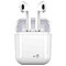Clear Top Dual Chamber Wireless Bluetooth Earphones With Charging Box