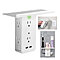 Executive Shelf Multi Charge Wall Outlet