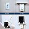 Executive Shelf Multi Charge Wall Outlet