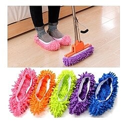 Lazy Maid Quick Mop Slippers 3/pk Pairs
