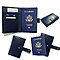 Passport Wallet with RFID Safe Lock