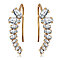 Uptown Girl Earrings Hip and Chic Ear Crawlers