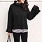 Fashion Warm High-necked Long-sleeved Loose Sweater
