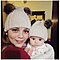 2-Piece Mom and Baby Parent-Child Hat