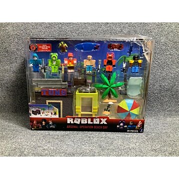 Roblox Action Collection - Arsenal: Operation Beach Day Deluxe Playset  [Includes Exclusive Virtual Item]