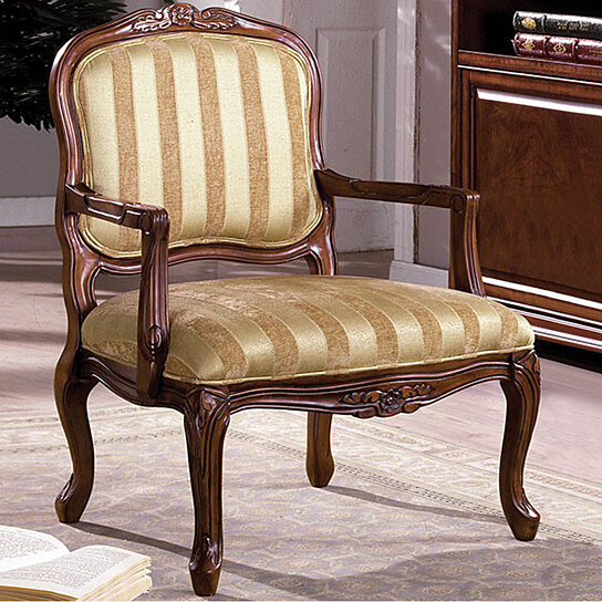 Buy Burnaby Traditional Occasional Chair Antique Oak By Benzara
