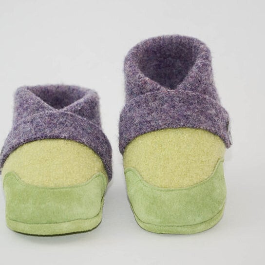 wool baby slippers