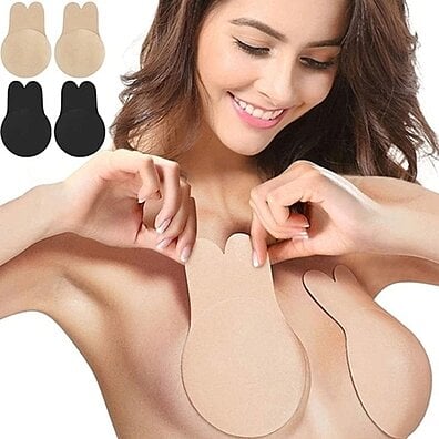 Women Invisible Adhesive Bra Lift Up Breast Backless